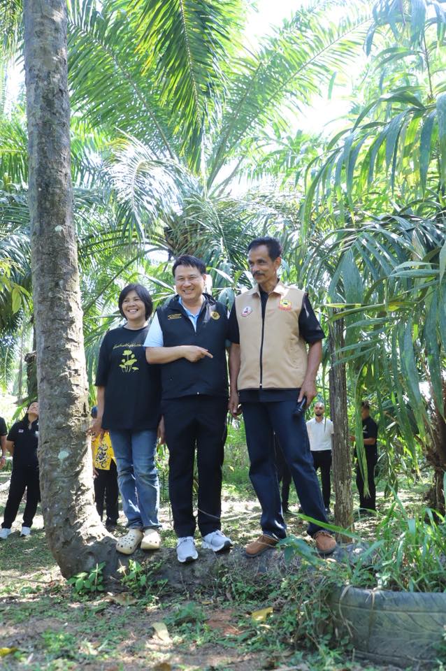 title - เลขาฯ ส.ป.ก. พร้อมคณะ ร่วมลงพื้นที่ติดตามคณะ รมช.กษ. ตรวจราชการ ณ ตำบลอ่าวลึก